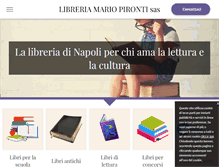 Tablet Screenshot of libreriapirontimario.com